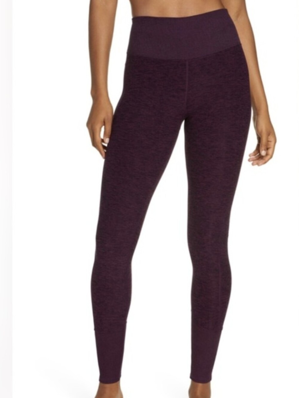 ALO Yoga Alosoft Seamless Lounge Leggings in Plum